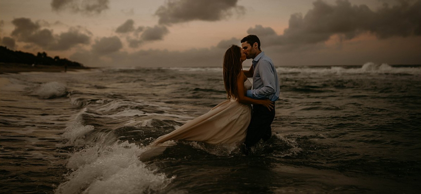 beach wedding photoshoot