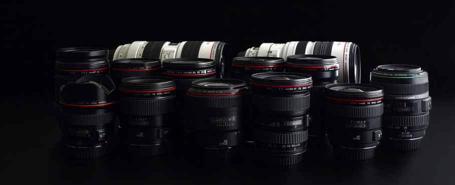 different types of lenses